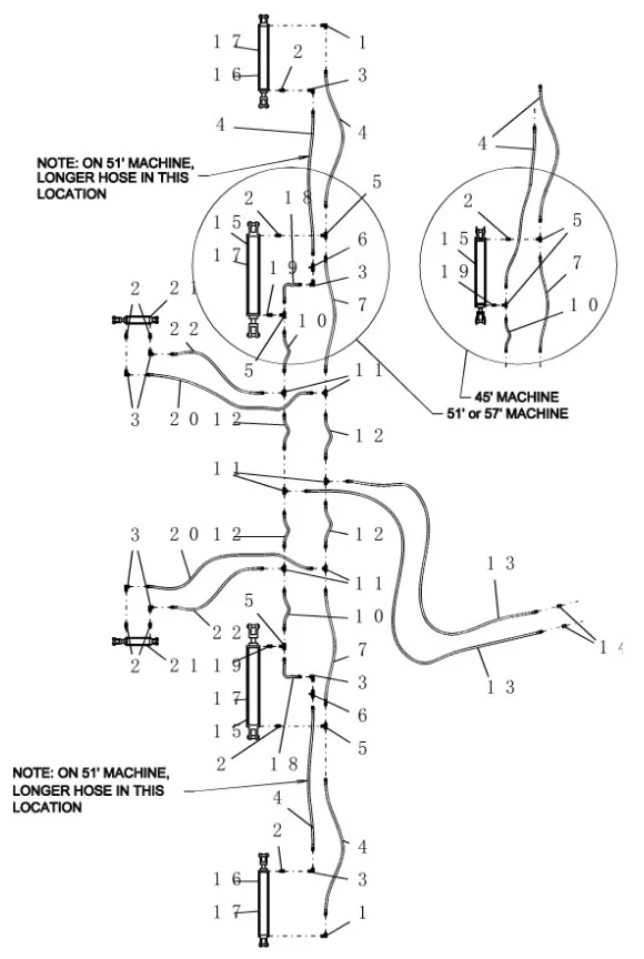 22621 - шланг гидравлический