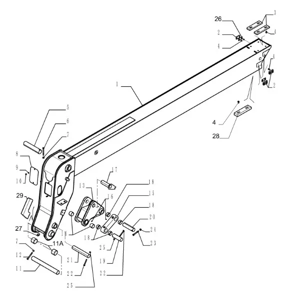 87354894 - палец
